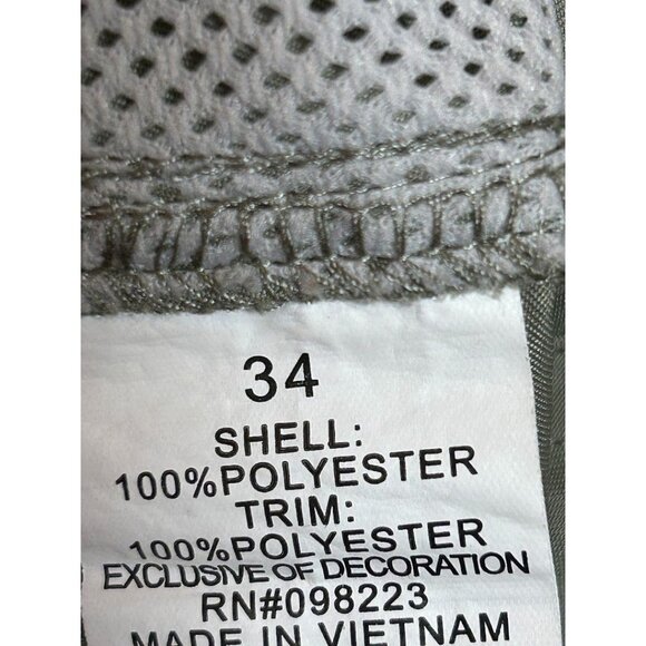 Magellan Outdoors Mens 34 Fish Gear Cargo Shorts Sage Green - Picture 4 of 8